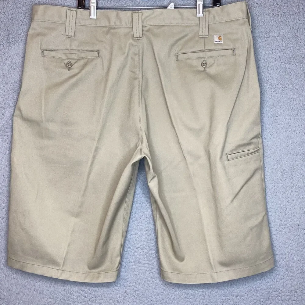 Carhart Bermuda Beige Mens Shorts size 42x13